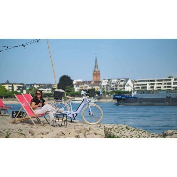 Vélo de ville électrique CUBE Aruba Hybrid 600 | Ovelo