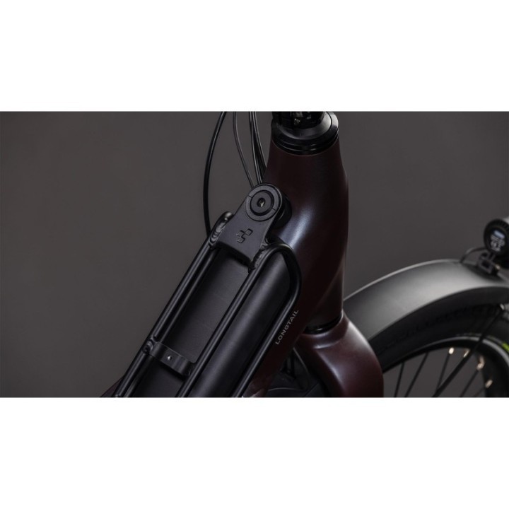 Vélo longtail électrique CUBE Longtail Hybrid Comfort 800 | Ovelo