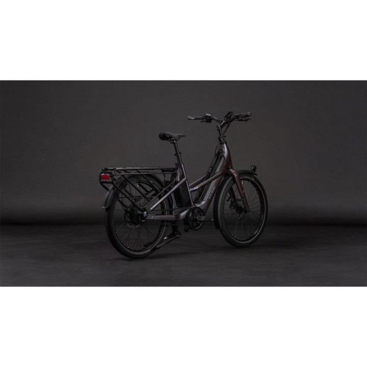 Vélo longtail électrique CUBE Longtail Hybrid Comfort 800 | Ovelo