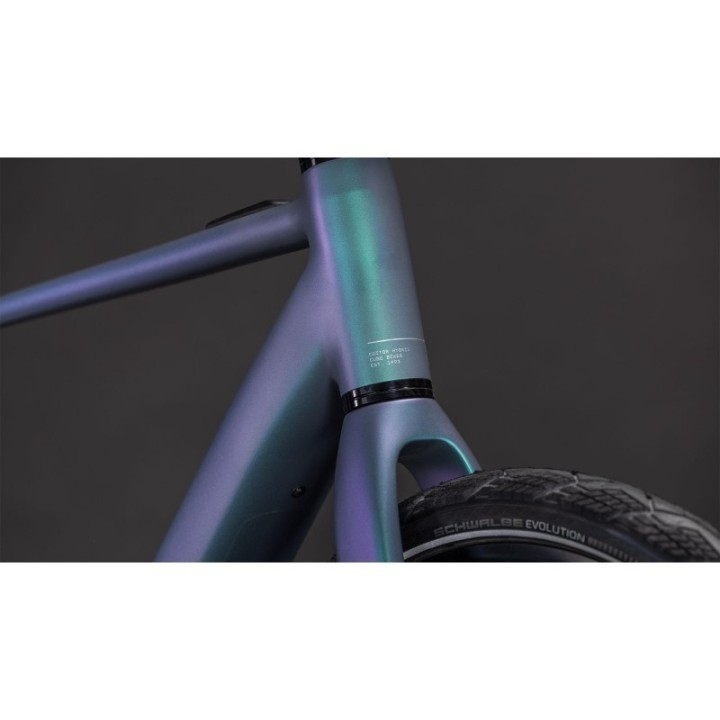 Vélo de ville électrique CUBE Editor Hybrid SLT 400X | Ovelo