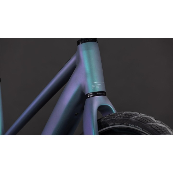 Vélo de ville électrique CUBE Editor Hybrid SLT 400X | Ovelo