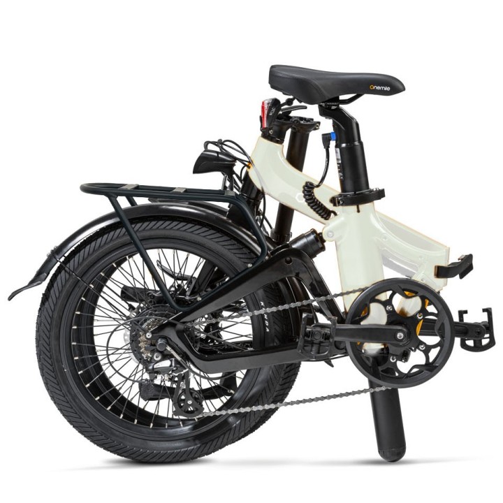 Vélo électrique pliant ONEMILE NOMAD 500Wh - Vert Anglais | Ovelo