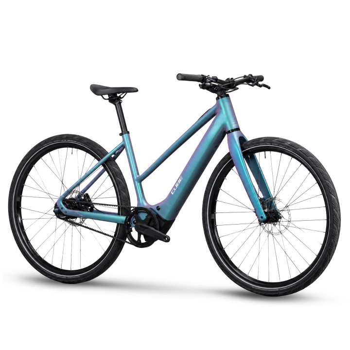 Vélo de ville électrique CUBE Editor Hybrid SLT 400X | Ovelo