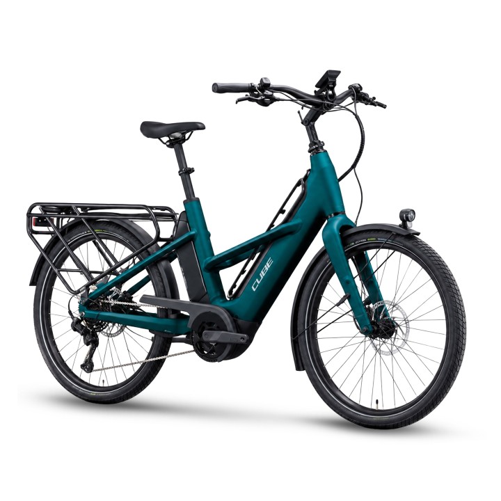 Vélo longtail électrique CUBE Longtail Hybrid 800 | Ovelo
