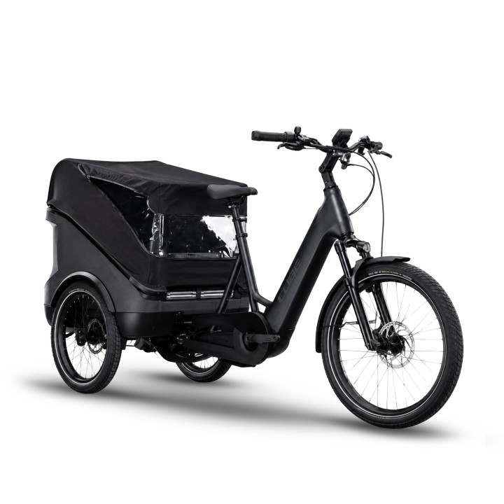 Vélo longtail électrique CUBE Trike Hybrid Cargo 750 | Ovelo