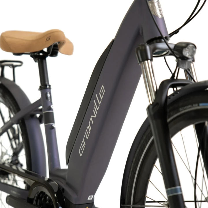 Vélo de ville électrique GRANVILLE E-Absolute 15 Blue Green - 500Wh | Ovelo