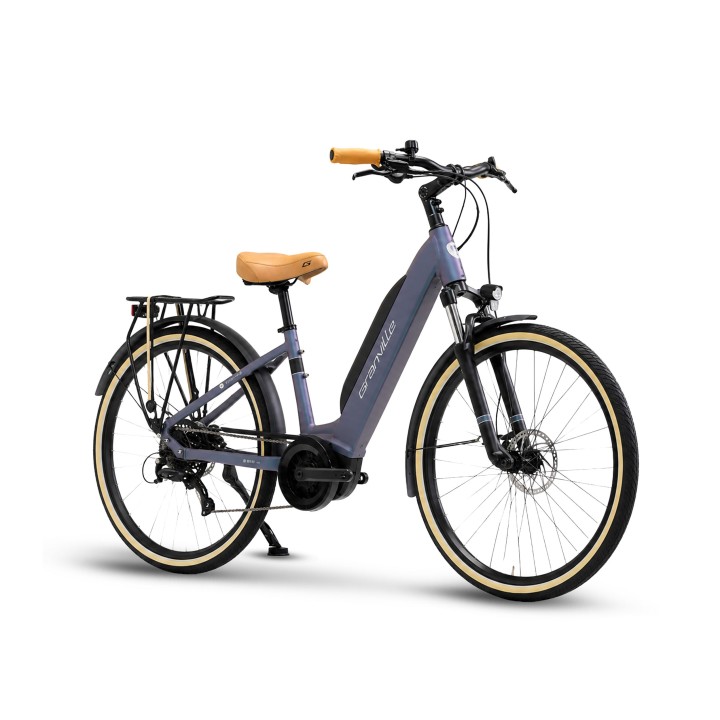Vélo de ville électrique GRANVILLE E-Absolute 15 Blue Green - 500Wh | Ovelo