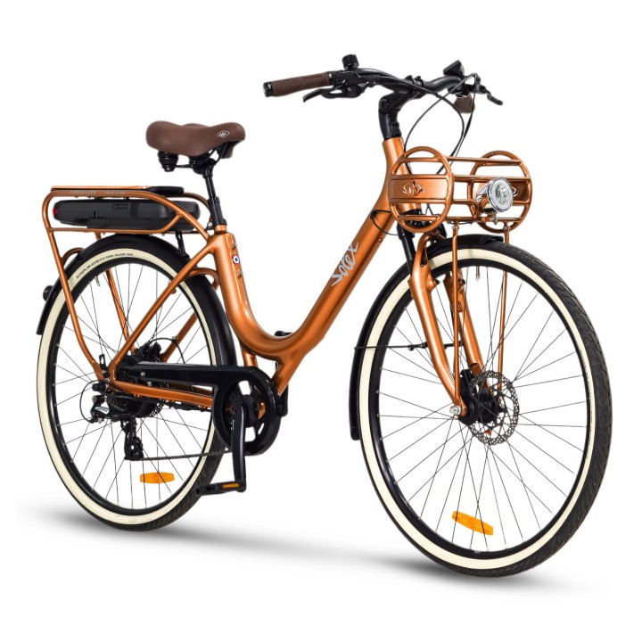 Vélo de ville électrique SOLEX Intemporel 1946 Confort - "Violette" édition Versailles | Ovelo