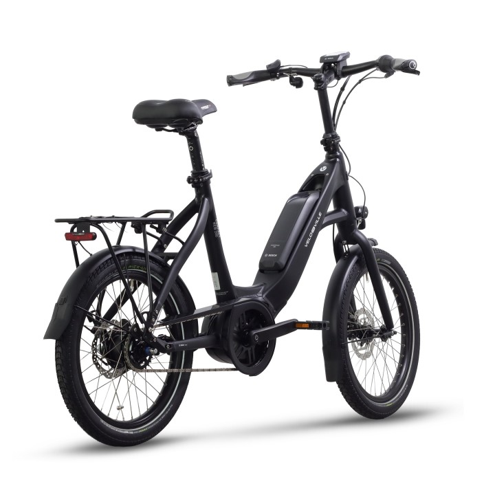 Vélo électrique compact VELO DE VILLE V2V KEB 200 5 NEXUS RL 20"COMPACT -400WH-Taille 46cm-Couleur Noire
