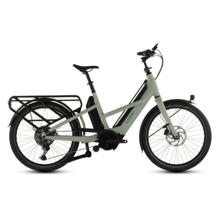 Vélo longtail électrique CUBE Longtail Hybrid 800 | Ovelo