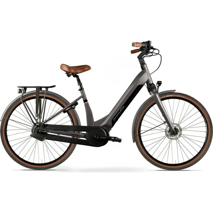 GRANVILLE E-Exclusive Powertube Perf ENNVIOLO Man 625 Wh - Lady Taille L - Titanio | Ovelo
