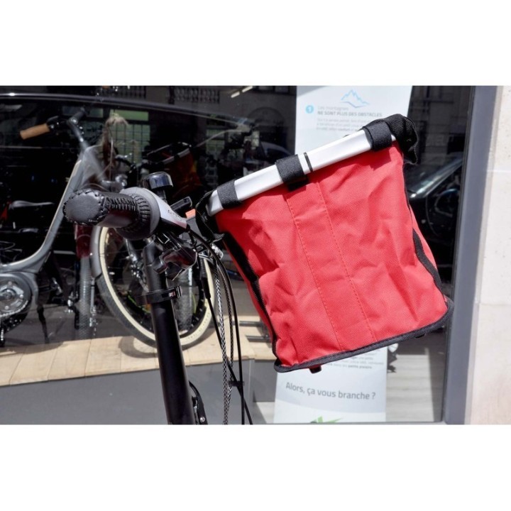 VG BAGS Panier Pliable Tissus - 15L - [Rouge] | Ovelo