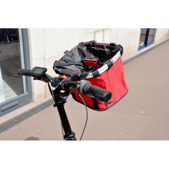 VG BAGS Panier Pliable Tissus - 15L - [Rouge] | Ovelo