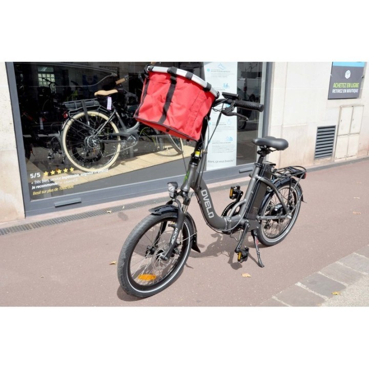 VG BAGS Panier Pliable Tissus - 15L - [Rouge] | Ovelo