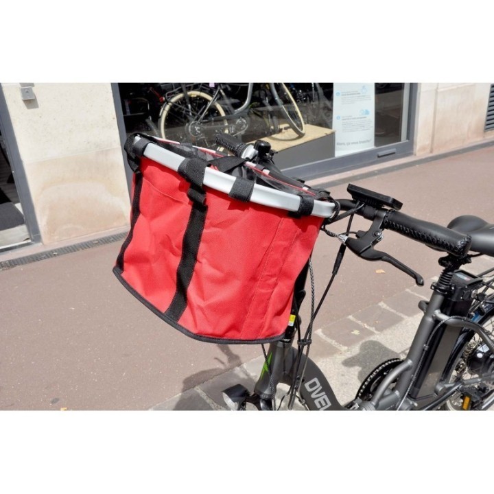VG BAGS Panier Pliable Tissus - 15L - [Rouge] | Ovelo