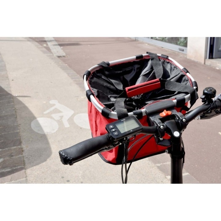 VG BAGS Panier Pliable Tissus - 15L - [Rouge] | Ovelo