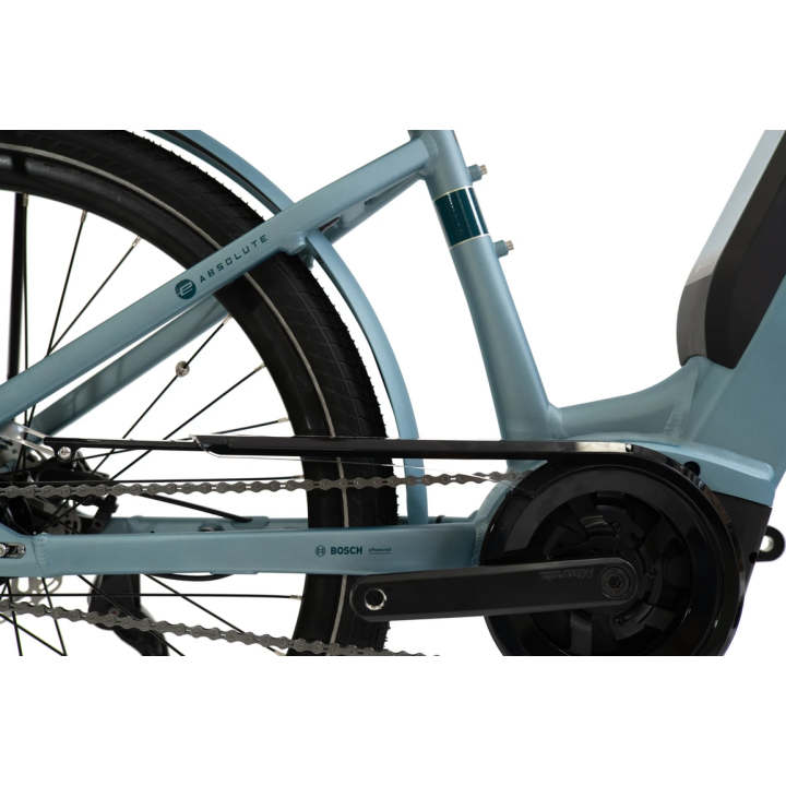 Vélo de ville électrique GRANVILLE E-Absolute 15 Blue Green - 500Wh | Ovelo