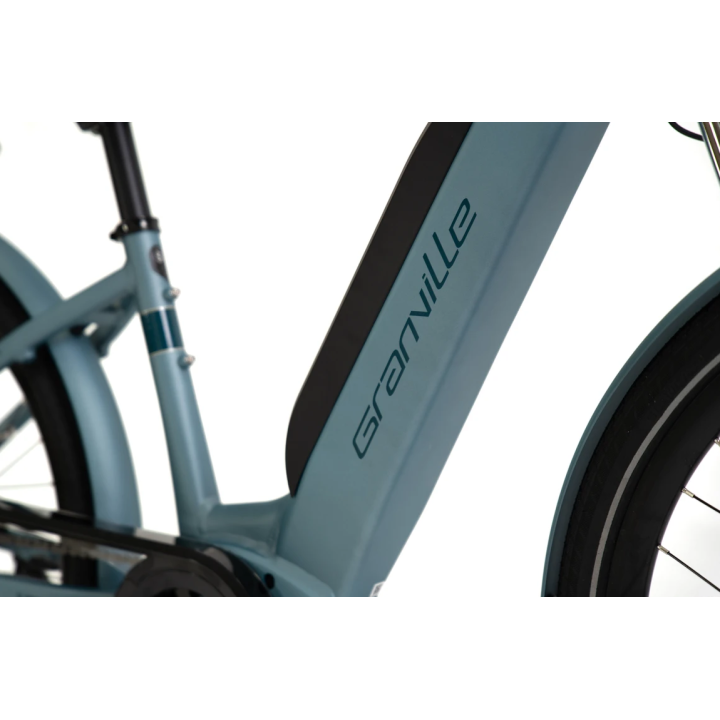 Vélo de ville électrique GRANVILLE E-Absolute 15 Blue Green - 500Wh | Ovelo