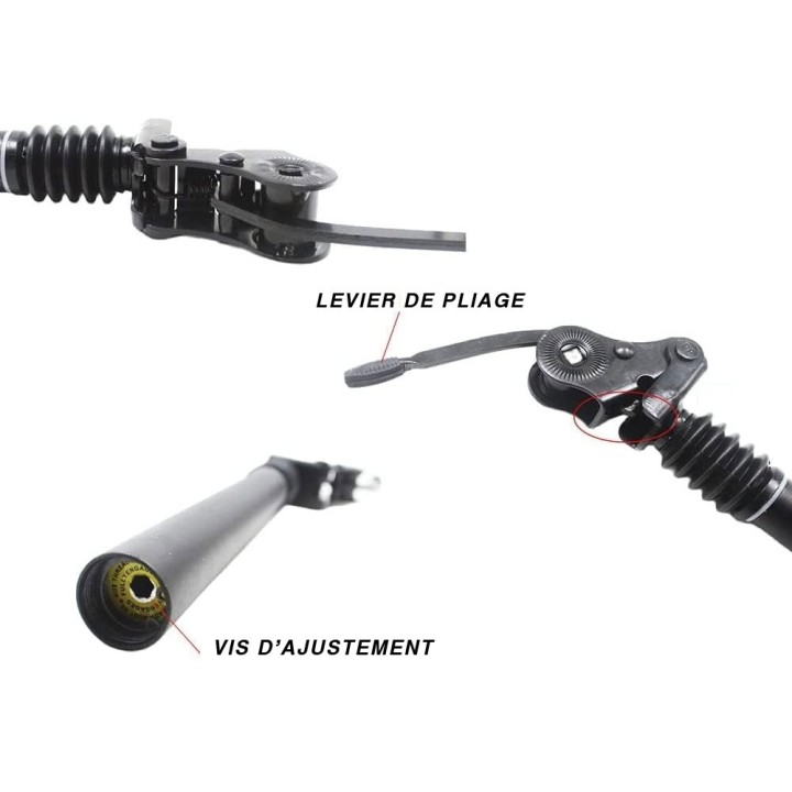 VG PARTS Tige de selle à bascule avec suspensions VG Lavil / Ovelo City Bas | Ovelo