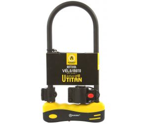 Antivol AUVARY U TITAN 165X320 D.12mm avec Support