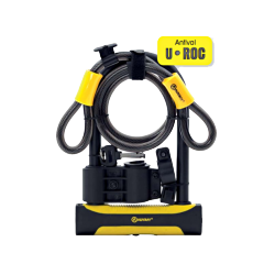 ANTIVOL U ROC ART 180X 245 D.14 + CABLE 100 D.12 + SUPPORT 2 CLES