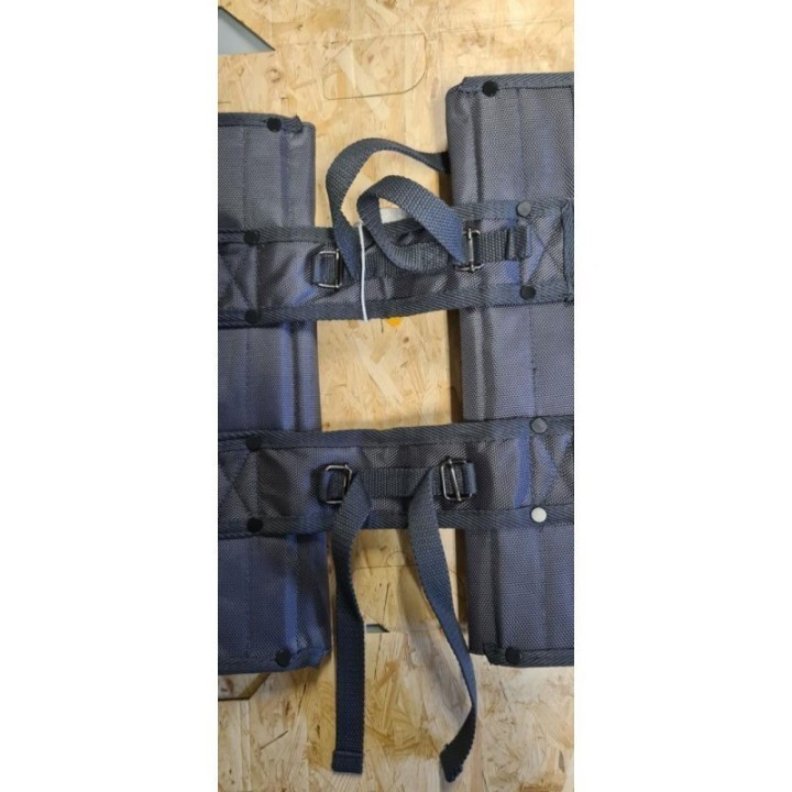 Urban Proof Paire Sacoches Velo 40L recyclees Bleu | Ovelo