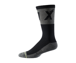 Chaussettes FOX Trail Cushion Wurd 20 cm - Noir