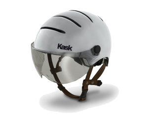 casque kask urban lifestyle - argento 52/58cm - m 