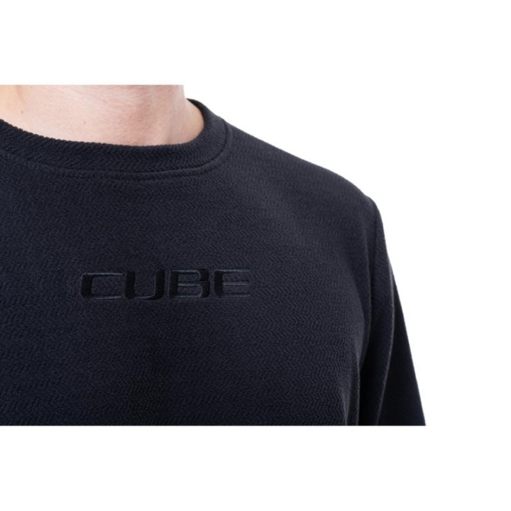CUBE Part's CUBE MTB Fleece Jersey L/S | Ovelo