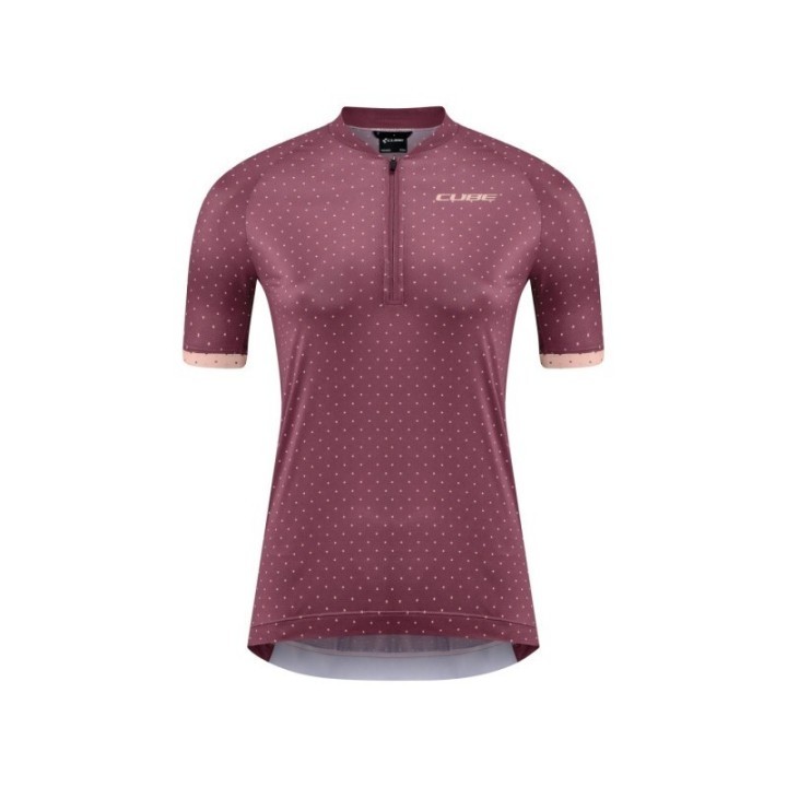 CUBE Part's CUBE MTB WS Jersey Half Zip CMPT S/S | Ovelo