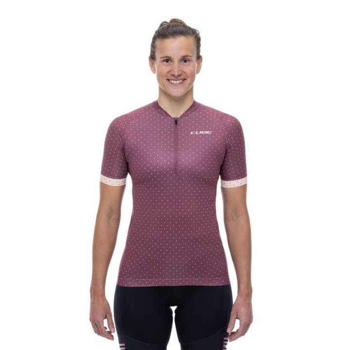 CUBE Part's CUBE MTB WS Jersey Half Zip CMPT S/S | Ovelo