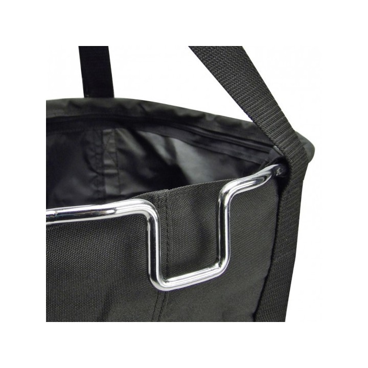 KLICKFIX Panier Avant Tissus shopper - 24L - [Noir] | Ovelo