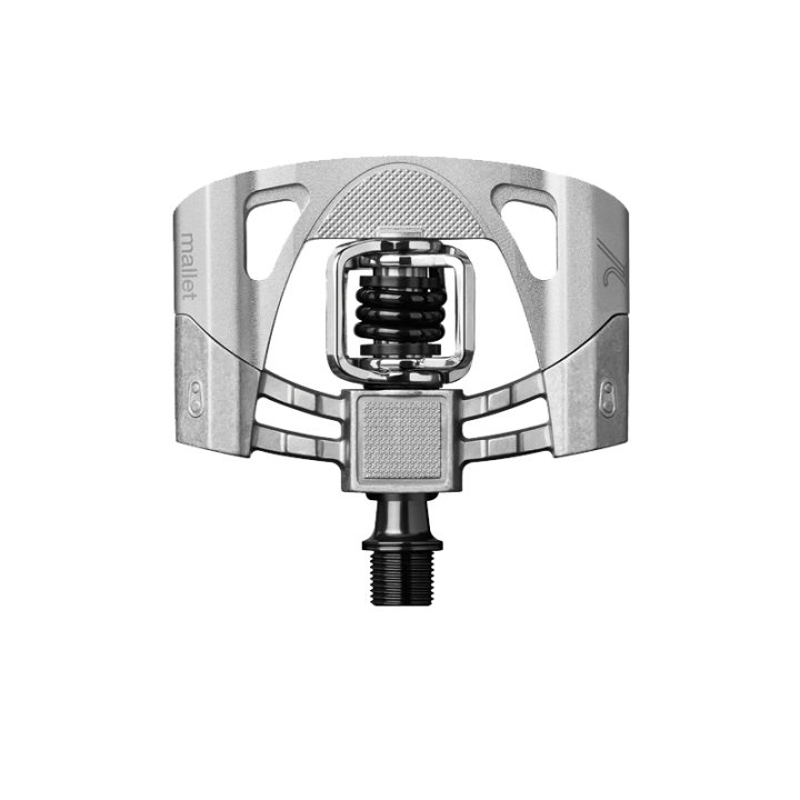 Crank Brothers Pédales Mallet 2 Raw Argent