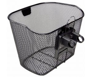 Panier Acier Noir + Fixation fixe