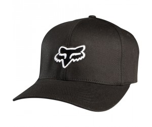 casquette  fox noir/logo petit blanc L/XLlegacy flefit hat 
