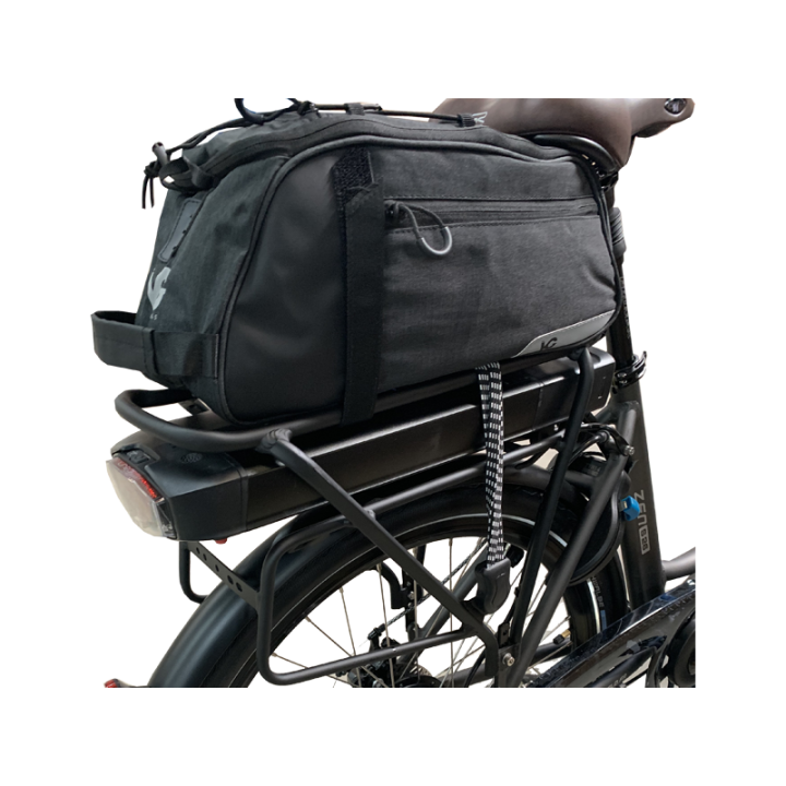 VG BAGS Sacoche multipoches VG sur porte-bagages - (10L) | Ovelo