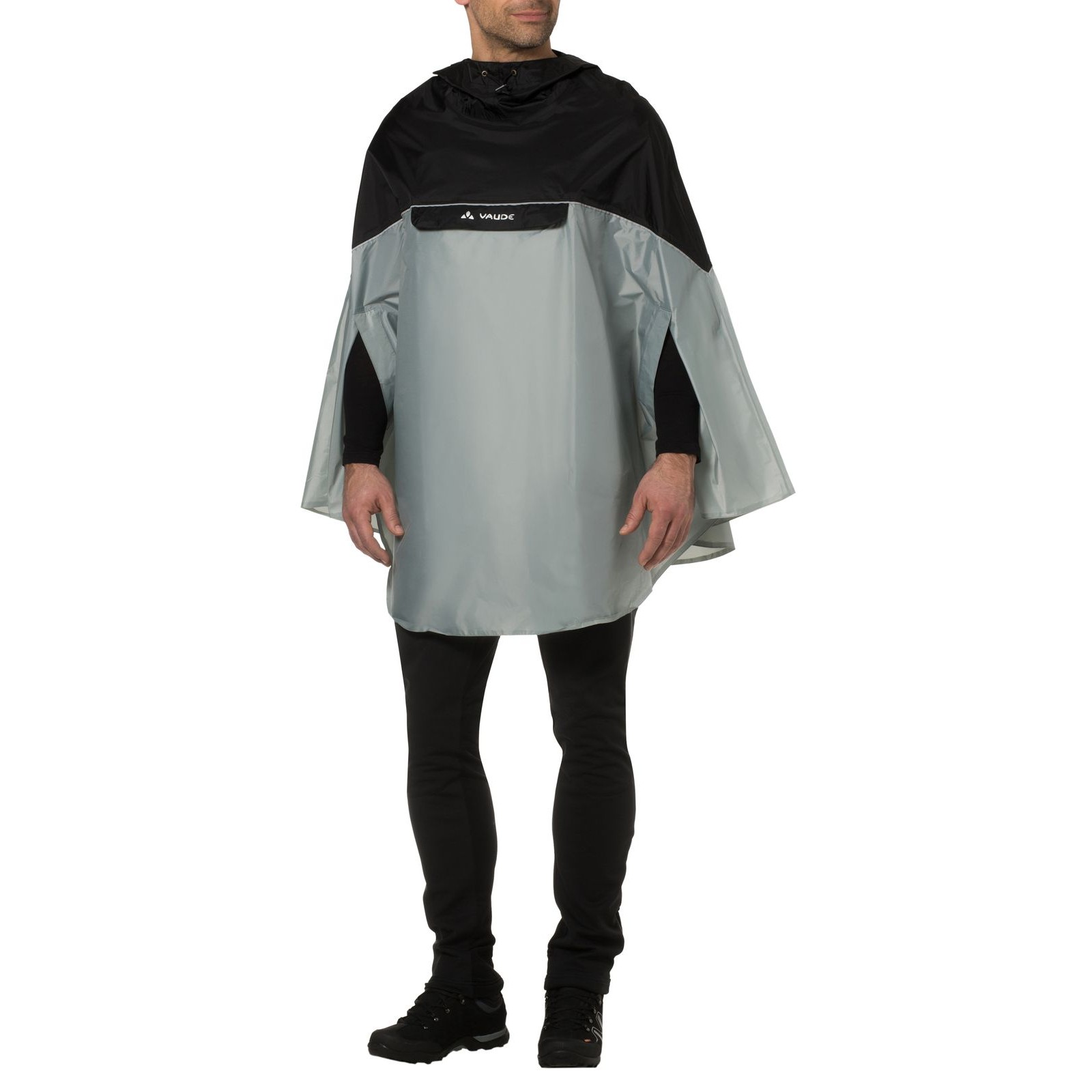 Poncho de lluvia Vaude Covero Poncho II (Indian Red) - Alpinstore