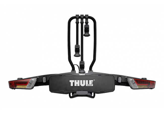 Thule EasyFold XTporte-vélos pour 3 vélos plateforme sur boule d\'attelage  noir 