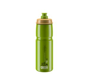 Elite Bidon Jet Green - Vert Olive - logo blanc-750ml