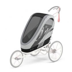 HABILLAGE DE SIÈGE POUSSETTE MULTISPORT CYBEX ZENO SEAT PACK GRIS