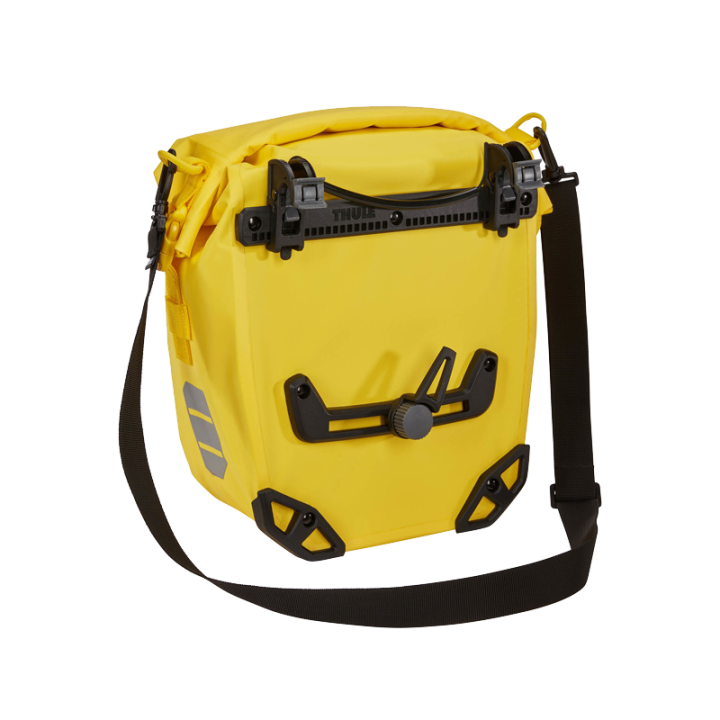 THULE 2x Sacoches Velo Shield Pannier - (13L) [Jaune] | Ovelo
