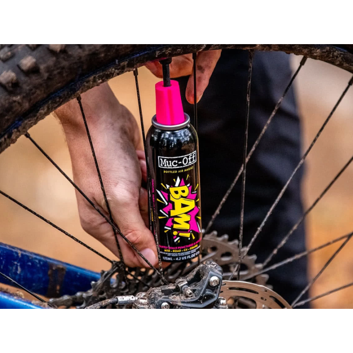 MUC-OFF Bombe Réparation Crevaison B.A.M! - 125 ml | Ovelo