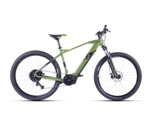 RAYMON HardRay E 4.0 27.5\'\' 100mm 9s 500Wh Yamaha PW-TE 2022 Green Size XS