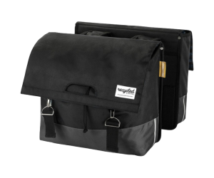 PAIRE SACOCHE VELO URBAN PROOF 40L NOIR GRIS