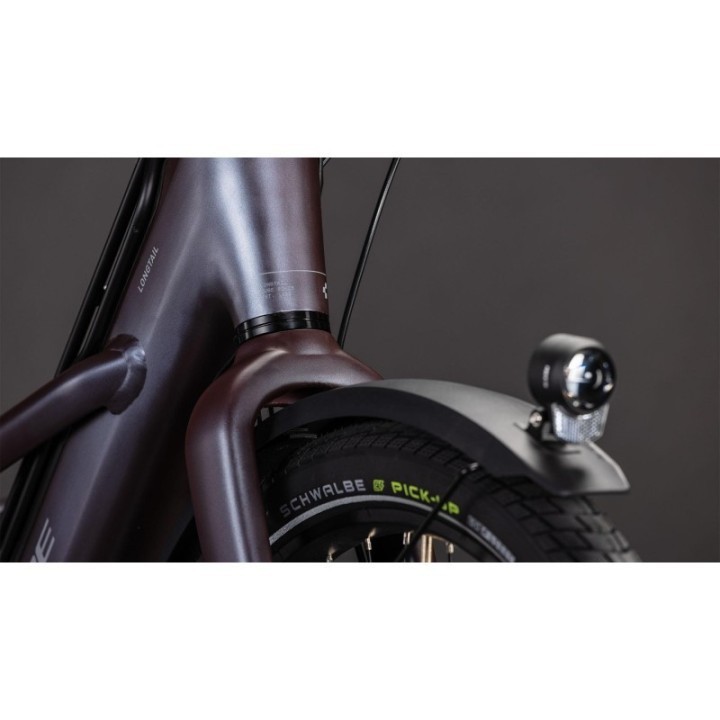 Vélo longtail électrique CUBE Longtail Hybrid Comfort 800 | Ovelo