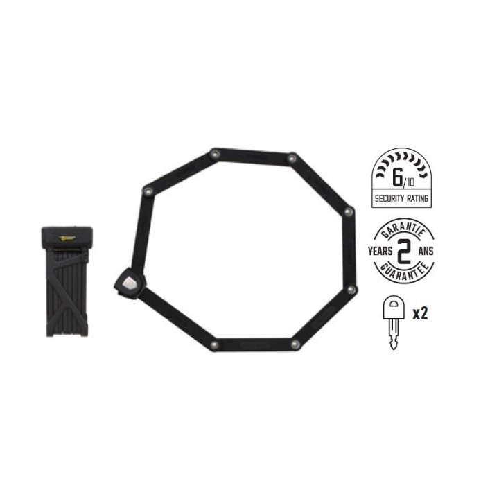 AUVRAY Antivol articulé 110cm | Ovelo