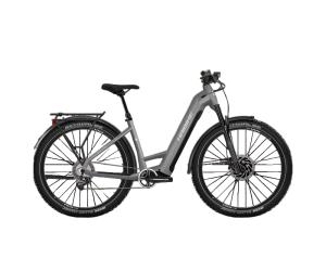 Haibike Trekking 7 Low 720 Wh - cadre col de cygne couleur gris Taille 40 M