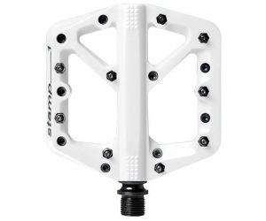 Paire de Pédales Plates CRANKBROTHERS Stamp 1 (Petite) - Blanc