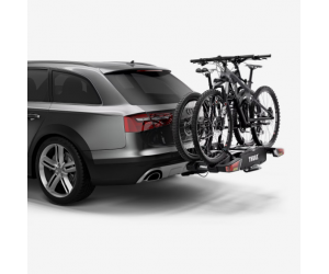 Thule EasyFold XTporte-vélos pour 2 vélos plateforme sur boule d\'attelage noir