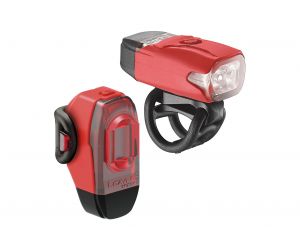 KIT D'ÉCLAIRAGE LEZYNE KTV DRIVE PAIR ROUGE